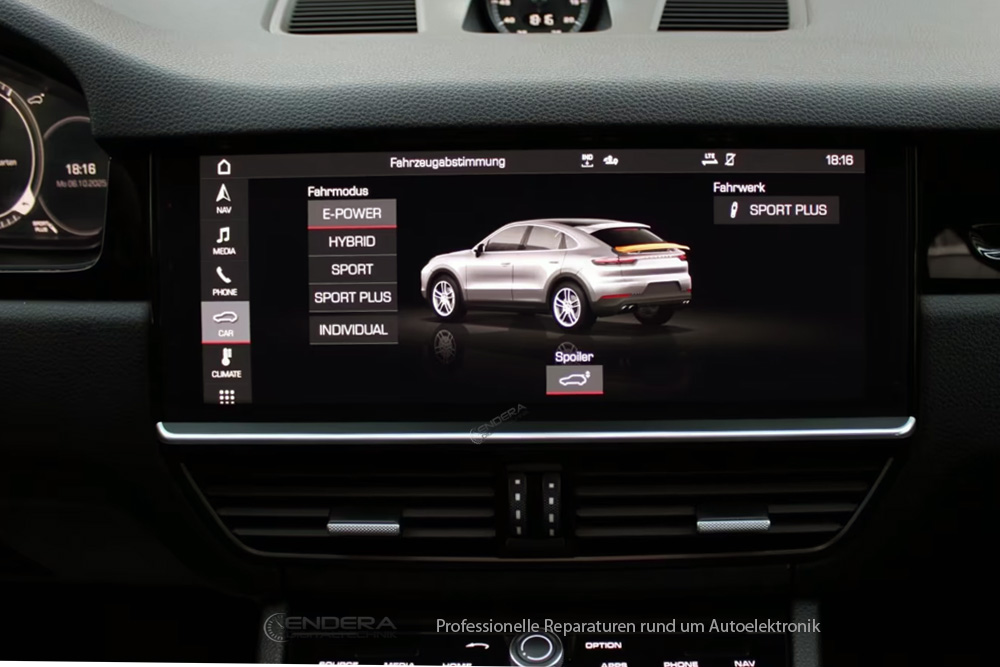 PCM 5.0 Navigation Reparatur Porsche 992
